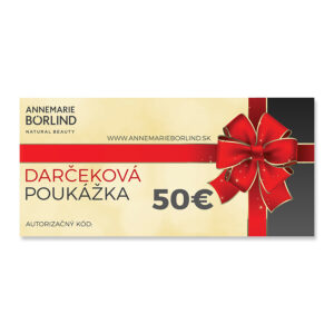 Annemarie Börlind Darčeková poukážka v hodnote 50 €