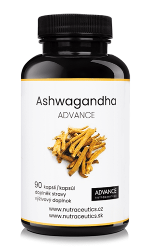 ADVANCE nutraceutics - Ashwagandha ADVANCE 90 kapsúl - prémiová kvalita