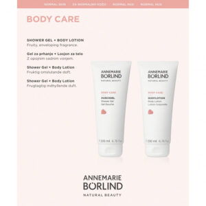 ANNEMARIE BÖRLIND VZORKA BODY CARE Sprchový gél/telové mlieko