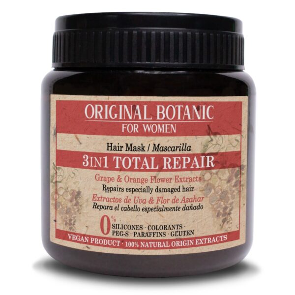 ORIGINAL BOTANIC Maska na regeneráciu vlasov 3v1 TOTAL REPAIR 250 ml