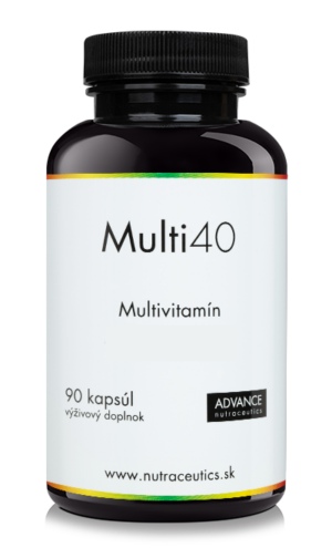 ADVANCE nutraceutics - Multi40 90 kapsúl - unikátny multivitamín