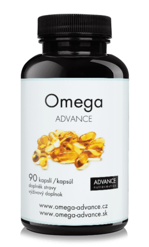 ADVANCE nutraceutics - Omega ADVANCE 90 kapsúl - prémiová omega 3